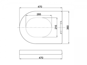 Assento de vaso sanitário <br/><small>(em UF)</small>