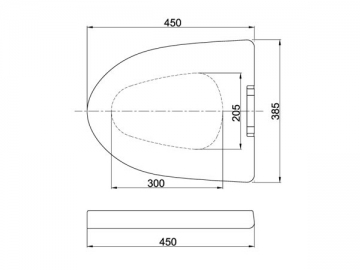 Assento de vaso sanitário <br/><small>(em UF)</small>