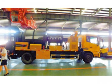 Caminhão espargidor de asfalto <br/><small>(com tanque de grande capacidade)</small>