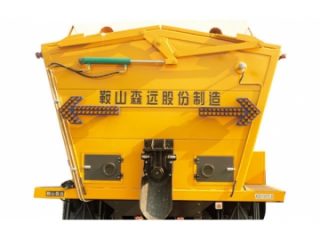 Caminhão espargidor de asfalto <br/><small>(com rolo compactador vibratório e martelo hidráulico)</small>