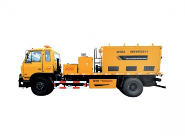 Caminhão espargidor de asfalto <br/><small>(com sistema de emulsão asfáltica)</small>