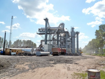 Usina de reciclagem de pavimento asfáltico <br/><small>(usina de asfalto ZJ1500)</small>