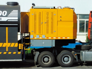 Equipamento para remoção de gelo <br/><small>(derretimento de gelo com circulação de ar quente)</small>