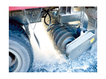 Caminhão para remoção de gelo e neve
