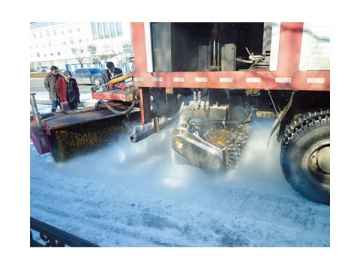 Caminhão para remoção de gelo e neve