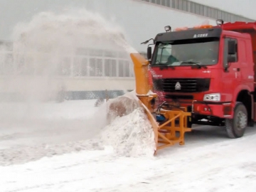 Soprador de neve <br/><small>(soprador montado em caminhão)</small>