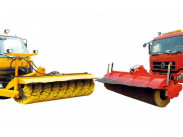 Escova para remoção de neve <br/><small>(montagem frontal para caminhão)</small>