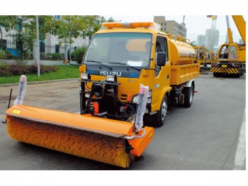 Escova para remoção de neve <br/><small>(montagem frontal para caminhão)</small>