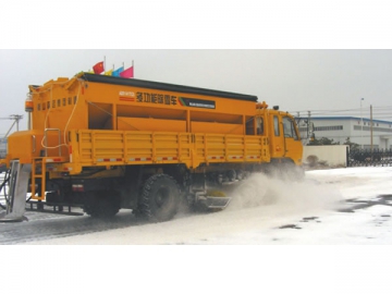 Escova para remoção de neve <br/><small>(montagem no centro para caminhão)</small>