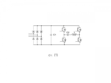 Capacitor eletrolítico com carcaça de plástico