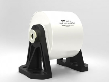 Capacitor eletrolítico encapsulado com resina epóxi