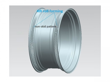 Linha de produção de aro para roda de aço <small>(Oferecemos uma linha de produção completa de máquinas para a produção de rodas de aço)</small>