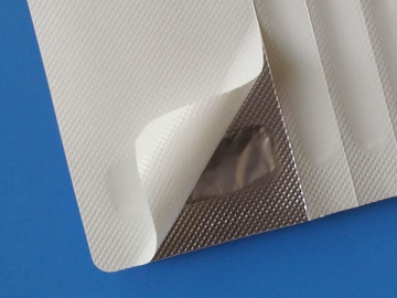 Folha blister resistente às crianças