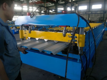 Perfiladeira de telha trapezoidal