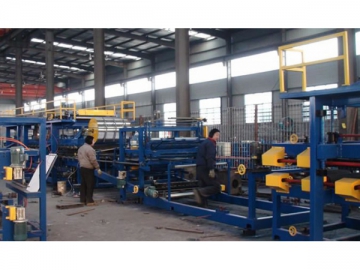 Linha de produção de painel sanduiche EPS