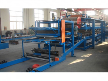 Linha de produção de painel sanduiche EPS