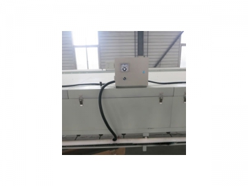Linha de produção de telhas metálicas revestidas de pedras