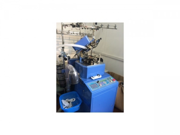 Máquina de tecer meia invisível