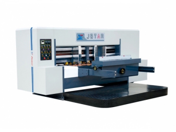 Máquina automática de corte e vinco rotativo