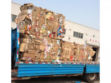 Prensas enfardadeiras para resíduos de papel