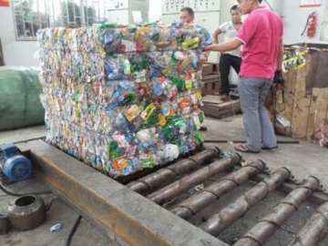 Prensas enfardadeiras para resíduos de papel