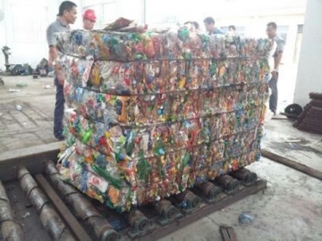 Prensas enfardadeiras para resíduos de papel